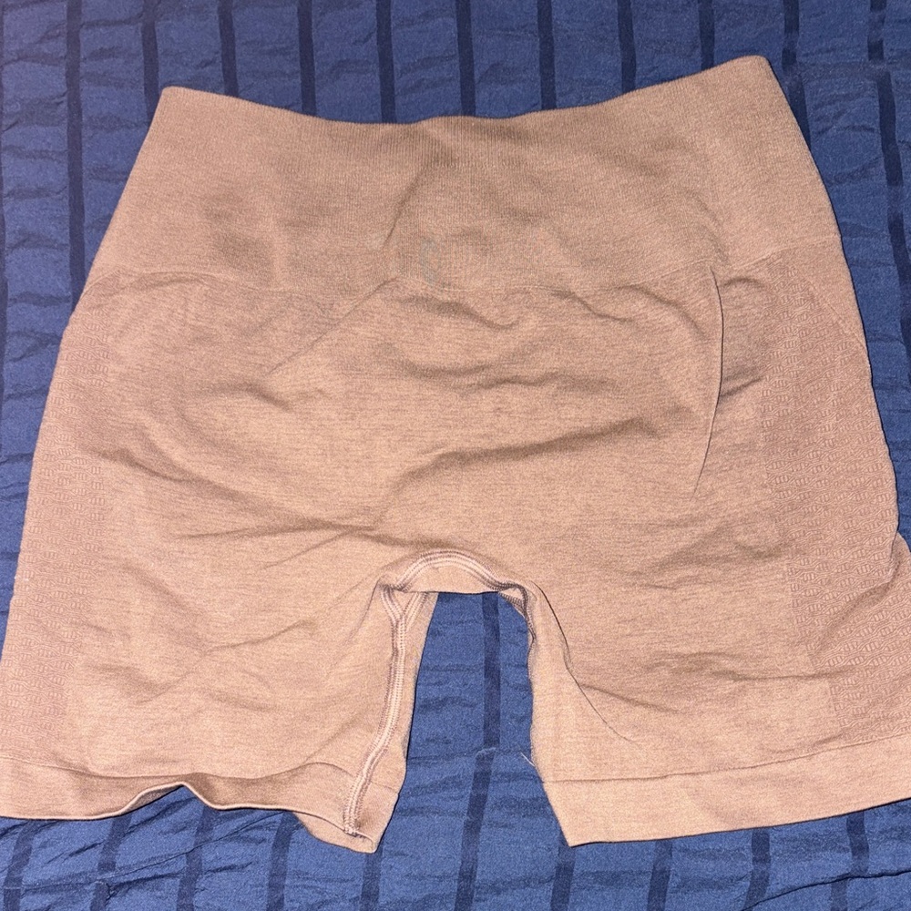 Alphalete Women's Tan Bike Shorts